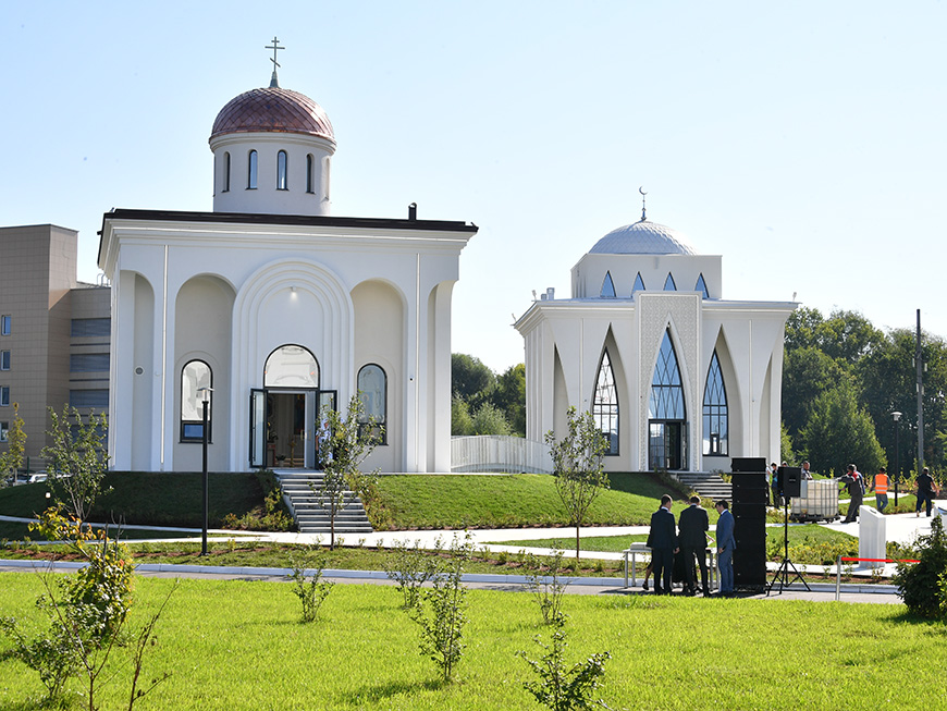 В Казани открылся духовный комплекс «Тихий сад»