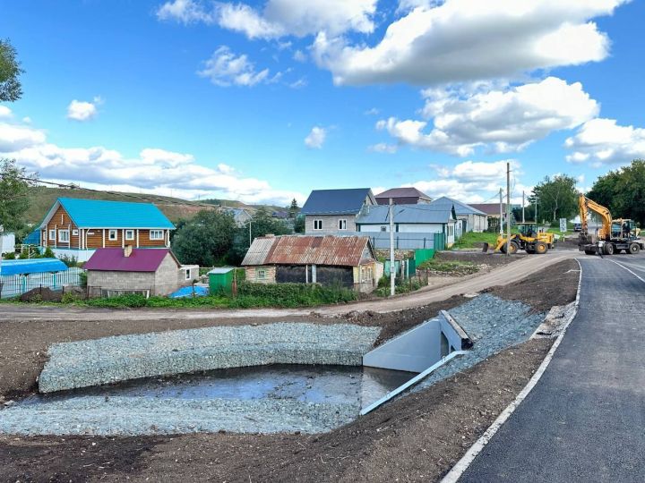 В Лениногорске продолжается строительство моста по улице Октябрьская