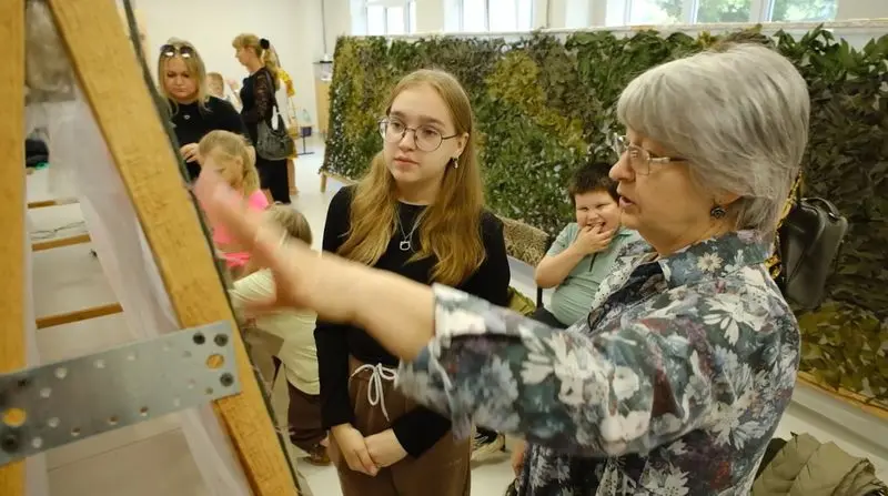 В Нижнекамске для детей провели мастер-класс по плетению масксетей