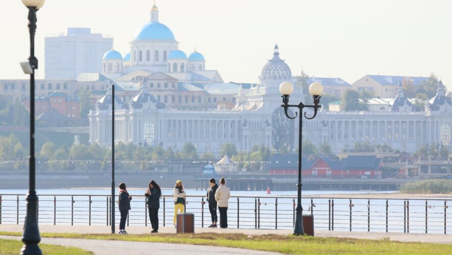 День без осадков, но с ветром: в Татарстане ожидается жаркая погода