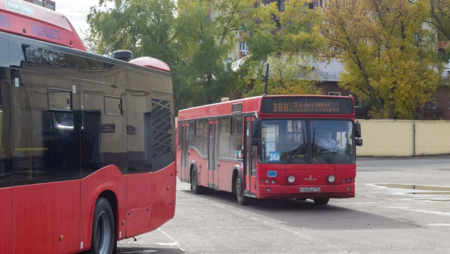 В Казани изменят маршруты автобусов из-за полумарафона