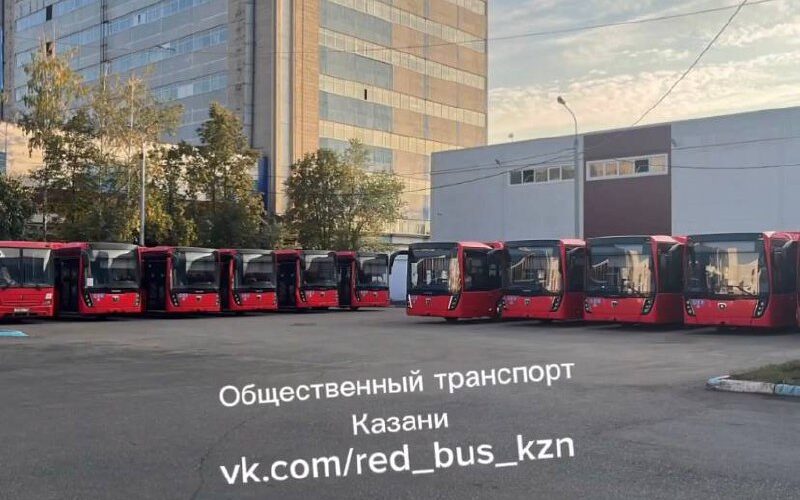 В казанское «ПАТП-2» завезли 20 новых автобусов