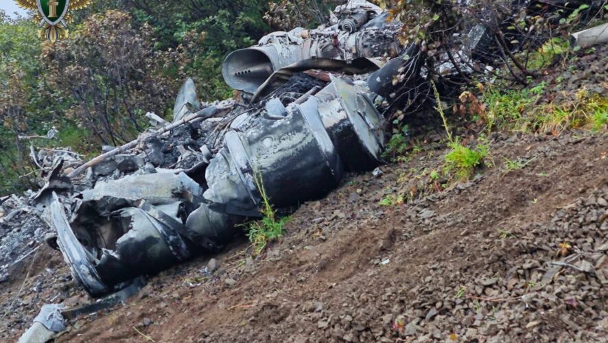 Завершилась спасательная операция на месте крушения вертолёта