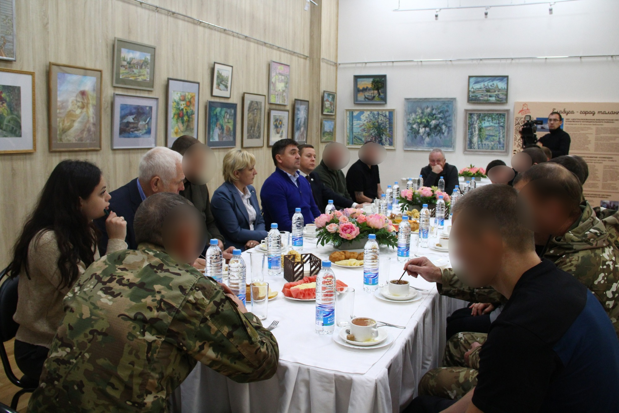 В Елабуге прошла встреча с бойцами, участвующими в специальной военной операции