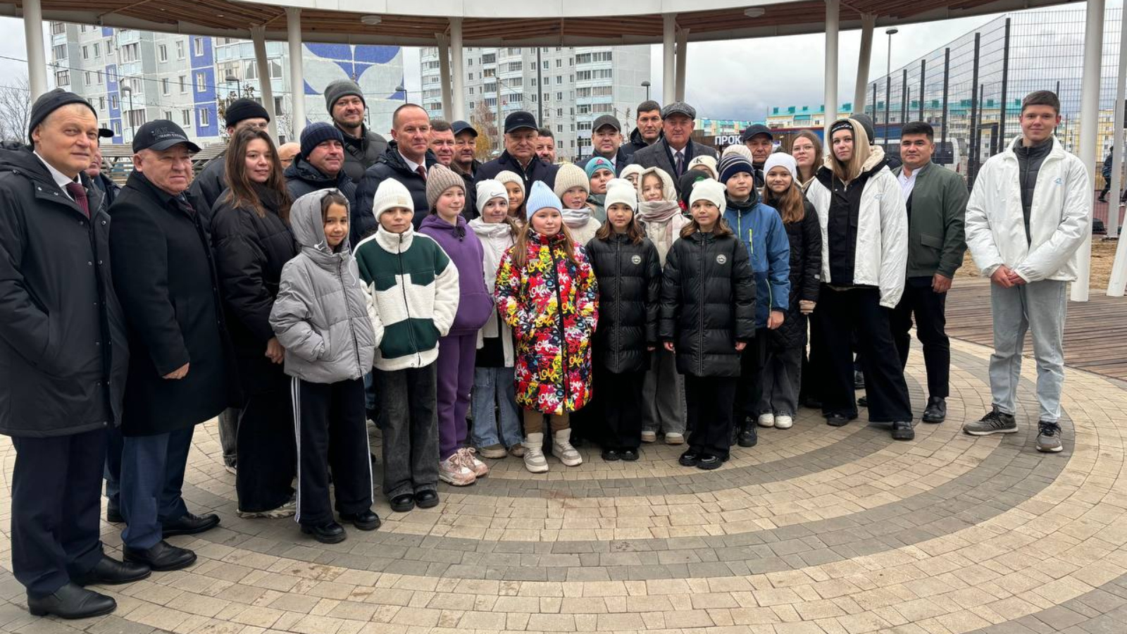 В Заинске состоялось открытие парка “Молодежный”