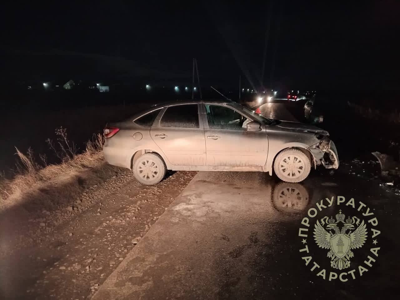 В Тукаевском районе в жестком ДТП пострадали два ребенка